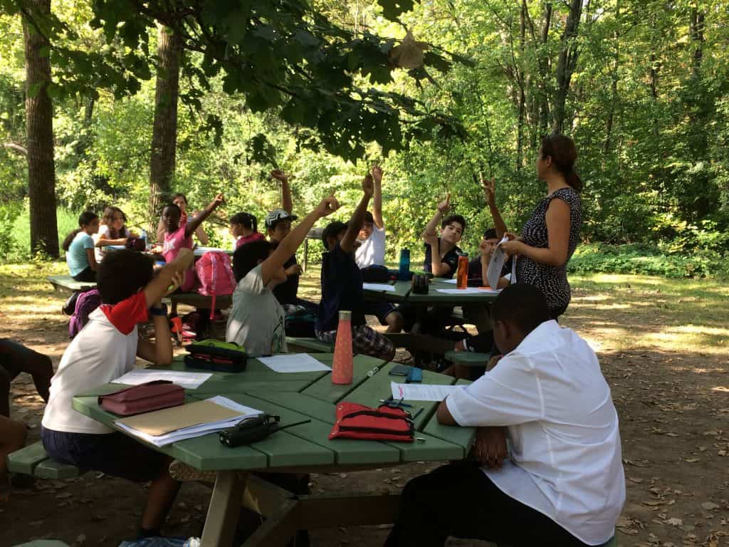 pedagogie en plein air